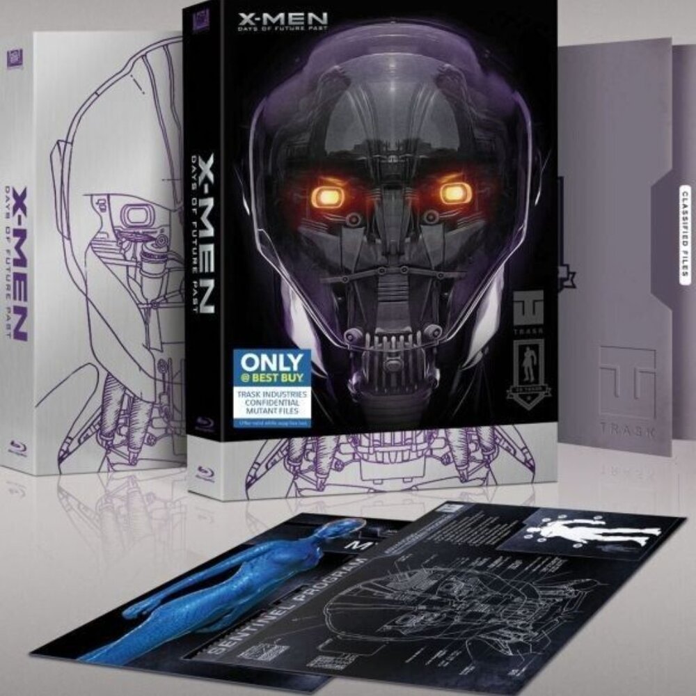X-MEN: DAYS OF FUTURE PAST 3D / BLU RAY / BEST BUY EXCLUSIVE 2 Disc